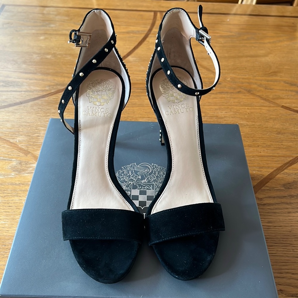 Vince camuto open toe heels